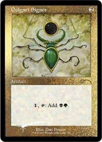 Golgari Signet (Foil Etched) - Secret Lair Drop Series - Magic: The Gathering card