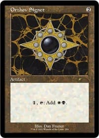 Orzhov Signet - Secret Lair Drop Series - Magic: The Gathering card