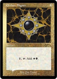 Orzhov Signet (Foil Etched) - Secret Lair Drop Series - Magic: The Gathering card