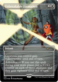 Unbreakable Formation (310) - Secret Lair Drop Series - Magic: The Gathering card