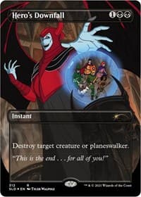 Hero's Downfall - Secret Lair Drop Series - Magic: The Gathering card