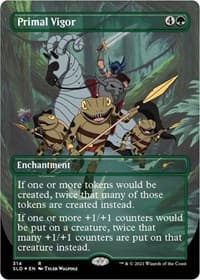 Primal Vigor - Secret Lair Drop Series - Magic: The Gathering card