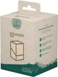 Return to Earth Boulder Deck Case White - Ultimate Guard Deck Boxes - Deck Boxes card
