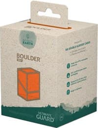 Return to Earth Boulder Deck Case Orange - Ultimate Guard Deck Boxes - Deck Boxes card
