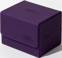 SideWinder XenoSkin 100+ Monocolor Deck Case - Purple - Ultimate Guard Deck Boxes - Deck Boxes card