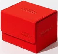 SideWinder XenoSkin 100+ Monocolor Deck Case - Red - Ultimate Guard Deck Boxes - Deck Boxes card