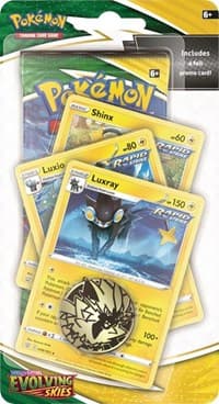 Evolving Skies Premium Checklane Blister [Luxray] - SWSH07: Evolving Skies - Pokemon card