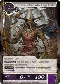 Osiris, the Nether God of King's Tomb - The War of Valhalla - Force of Will card
