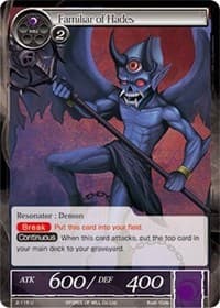 Familiar of Hades - The War of Valhalla - Force of Will card