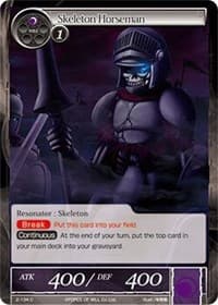 Skeleton Horseman - The War of Valhalla - Force of Will card