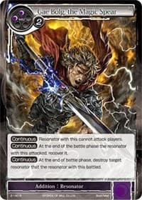 Gae Bolg, the Magic Spear - The War of Valhalla - Force of Will card