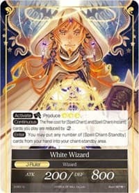 White Wizard // White Wizard (J) - The War of Valhalla - Force of Will card