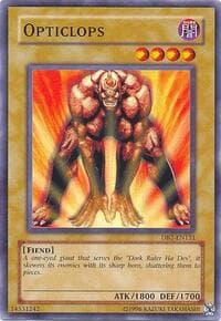Opticlops - Dark Beginning 2 - YuGiOh card