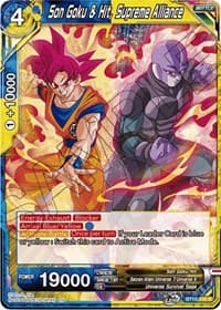 Son Goku & Hit, Supreme Alliance (Event Pack 08) - Tournament Promotion Cards - Dragon Ball Super: Masters card
