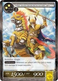 One Who Reaches to the Sky - The War of Valhalla - Force of Will card