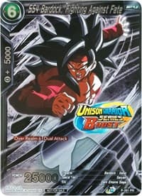 SS4 Bardock, Fighting Against Fate (Event Pack 08) - Tournament Promotion Cards - Dragon Ball Super: Masters card