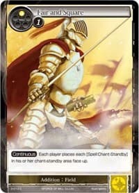 Fair and Square - The War of Valhalla - Force of Will card