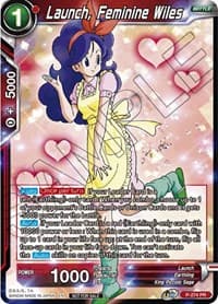 Launch, Feminine Wiles (Event Pack 08) - Tournament Promotion Cards - Dragon Ball Super: Masters card