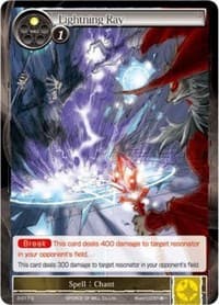 Lightning Ray - The War of Valhalla - Force of Will card