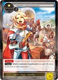 Supply Distribution - The War of Valhalla - Force of Will card