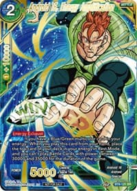 Android 16, Energy Amplification (Alternate Art Set 2021 Vol. 2) - Tournament Promotion Cards - Dragon Ball Super: Masters card