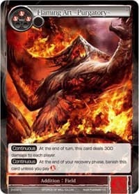 Flaming Art -Purgatory- - The War of Valhalla - Force of Will card