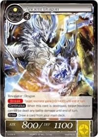 Ancient Dragon - The Shaft of Light of Valhalla - Force of Will card