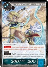 Abzu, the Water God of Truth - The War of Valhalla - Force of Will card