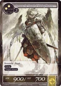 Perseus, Divine Blade of the Gleaming Skies - The Shaft of Light of Valhalla - Force of Will card