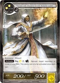 Merlin the Wizard of the Round Table - The Shaft of Light of Valhalla - Force of Will card