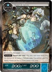 Maid of Siren - The War of Valhalla - Force of Will card