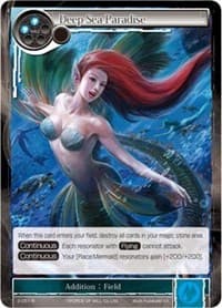 Deep Sea Paradise - The War of Valhalla - Force of Will card