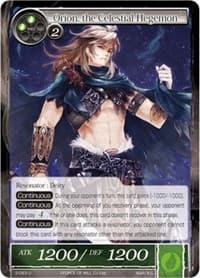 Orion, the Celestial Hegemon - The War of Valhalla - Force of Will card