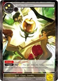 Fruits of Dawn - The Shaft of Light of Valhalla - Force of Will card