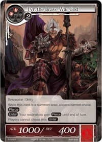 Tyr, the Brave War God - The Shaft of Light of Valhalla - Force of Will card