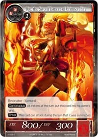 Rio, the Sword Dancer of Crimson Fire - The Shaft of Light of Valhalla - Force of Will card