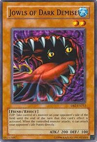 Jowls of Dark Demise - Dark Beginning 2 - YuGiOh card