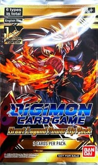 Great Legend Power Up Pack - Digimon Promotion Cards - Digimon Card Game card