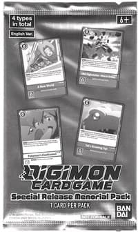 Special Release Memorial Pack - Digimon Promotion Cards - Digimon Card Game card