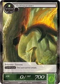 Woodgardner - The War of Valhalla - Force of Will card