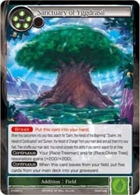 Sanctuary of Yggdrasil - The War of Valhalla - Force of Will card