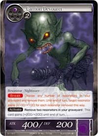 Carrion Devourer - The War of Valhalla - Force of Will card