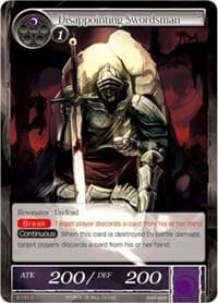 Disappointing Swordsman - The War of Valhalla - Force of Will card