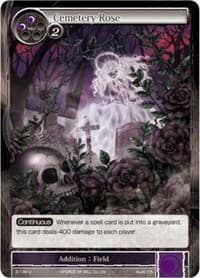 Cemetery Rose - The War of Valhalla - Force of Will card