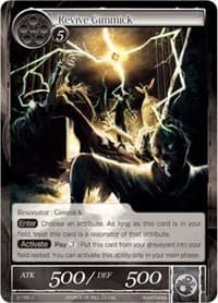 Revive Gimmick - The War of Valhalla - Force of Will card