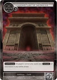 Triumph Gate of Spellproof - The War of Valhalla - Force of Will card