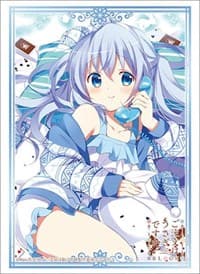 Bushiroad Sleeve Collection HG Vol.2914: Is the order a rabbit? BLOOM - Chino (75-Pack) - Bushiroad Card Sleeves - Card Sleeves card