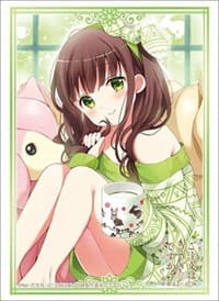 Bushiroad Sleeve Collection HG Vol.2916: Is the order a rabbit? BLOOM - Chiya (75-Pack) - Bushiroad Card Sleeves - Card Sleeves card