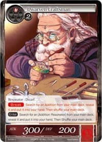 Dwarven Craftsman - The Shaft of Light of Valhalla - Force of Will card