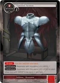 Mithril Armor - The Shaft of Light of Valhalla - Force of Will card